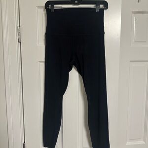 Lululemon Wonder Under High Rise size 8 black leggings